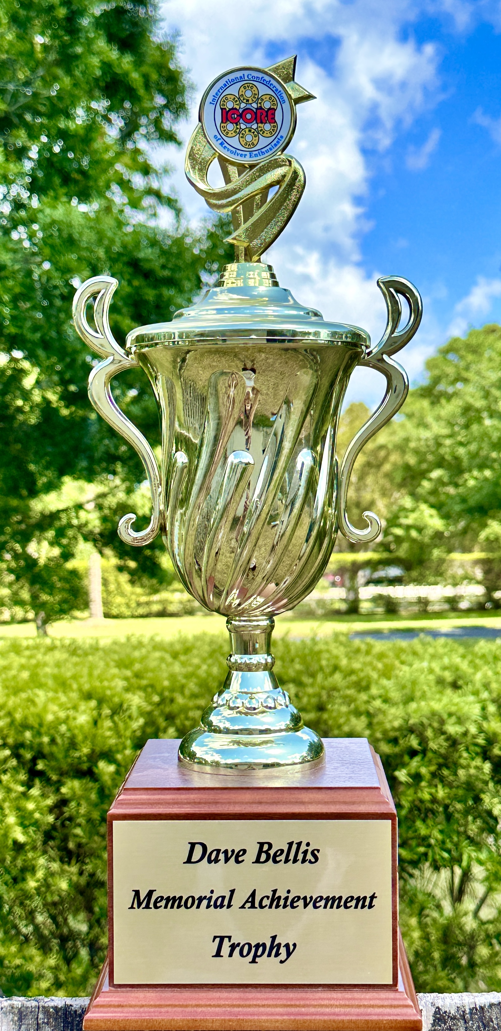 Service Award Trophy